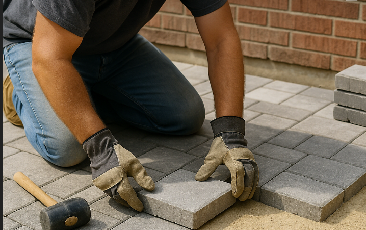Custom patio installation in Victoria BC
